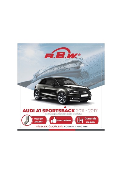 Audi A1 Sportsback Muz Silecek Takımı (2011-2017) RBW Audi A1 Sportsback Muz Silecek Takımı (2011-2017) RBW