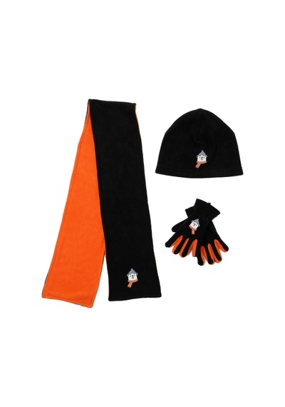 Polaris Pl Bear Set B-5pr Koyu Antrasıt Erkek Çocuk Atkı/bere/eldiven 000000000102055279 Gri