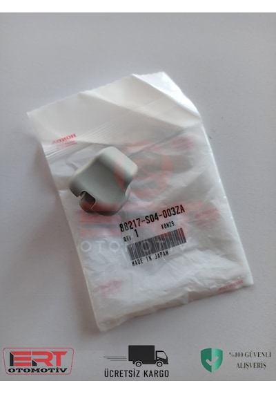 Honda Civic/Accord Güneşlik Klipsi Açık Gri 88217S04003ZA