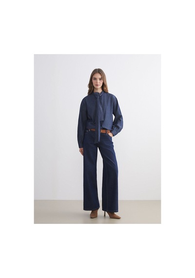 LC Waikiki Alıta Cıty Farkıyla Lcw Modest İndigo Denim Düz Loose & Bol Kadın Jean Gömlek İndigo - 925400134 İndigo LC Waikiki Alıta Cıty Farkıyla Lcw Modest İndigo Denim Düz Loose & Bol Kadın Jean Gömlek İndigo - 925400134 İndigo
