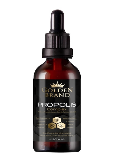 Golden Brand Propolis Complex Kekik ve Propolis İçeren Damla 20 ML