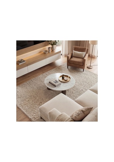 Purelıne Ledli Duvar Tv Ünitesi 140 Cm Meşe Beyaz Beyaz-meşe 140 Cm
