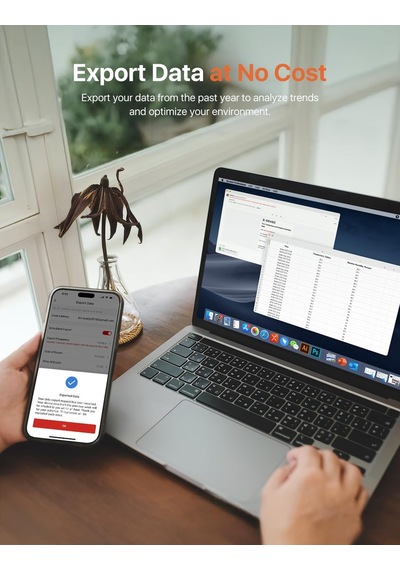 Wifi Higrometre İç Mekan Nemi, Uygulama Bildirimli Akıllı Higrometre Termometre, Oda Sıcaklığı İzleme İçin Sıcaklık Sensörü, 1 Sensör Sbs50 Baz İstasyonu Gerekir, Dahil Değildir Diğer Wifi Higrometre İç Mekan Nemi, Uygulama Bildirimli Akıllı Higrometre Termometre, Oda Sıcaklığı İzleme İçin Sıcaklık Sensörü, 1 Sensör Sbs50 Baz İstasyonu Gerekir, Dahil Değildir Diğer