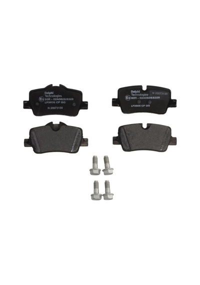 Delphı Fren Balatası Arka Bmw 318d 19, Bmw 320d 18 320d Xdrive 18 Lp3606