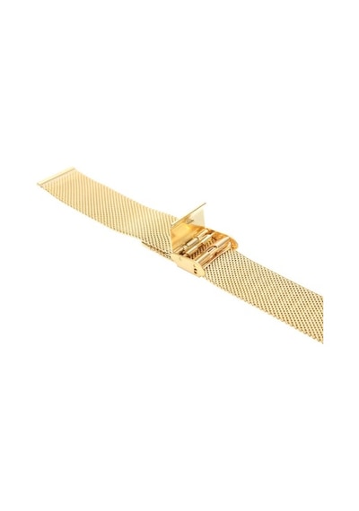 20Mm Saat Kordonu Sarı Çelik Hasır Gold 1.Kalite Örgü Kordon