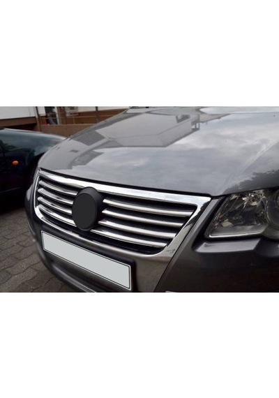 Volkswagen Passat B6 Krom Ön Panjur 8.Prç 2005-2010 N11.5520