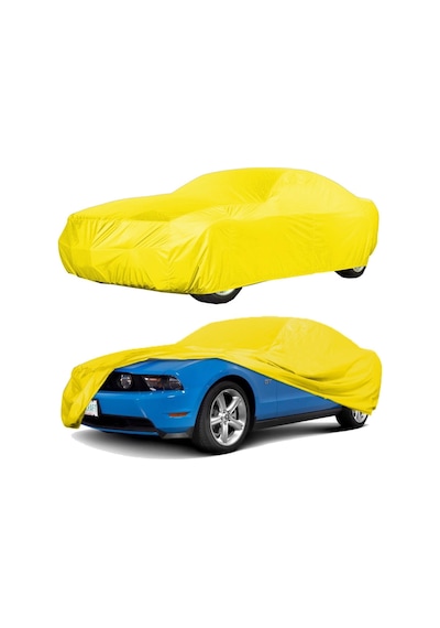 Chevrolet Kalos Oto Koruyucu Örtü Penye Branda Sarı