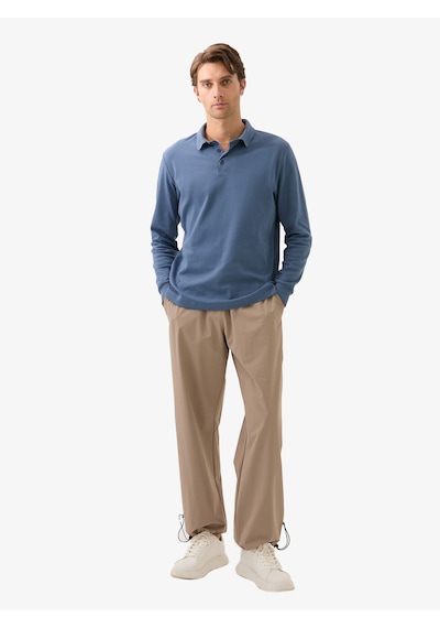 Erkek Polo Yaka T-shirt 40819 - Mavi Mavi
