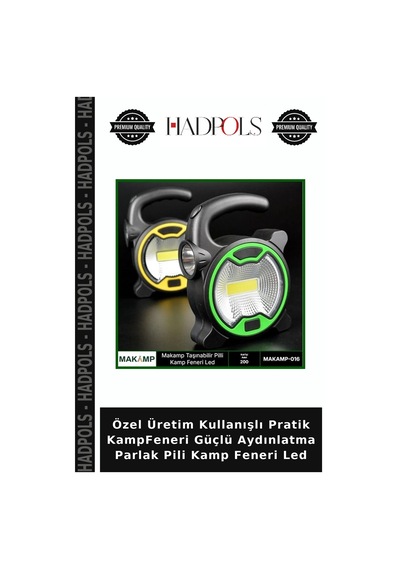 Özel Üretim Kullanışlı Pratik Kampfeneri Güçlü Aydınlatma Parlak Pili Kamp Feneri Led Çok Renkli