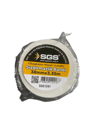 Sgs 1241 Köşe Sızdırmazlık Bandı Akrilik 38mm 3.35 Mt
