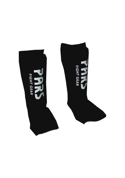 Pars Kick Boks Muay Thai Ayak Kaval Koruyucu Siyah