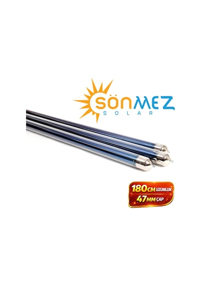 Solar 18x Vakum Cam Tüp Paketi 180cm Güneş Enerjisi Camı