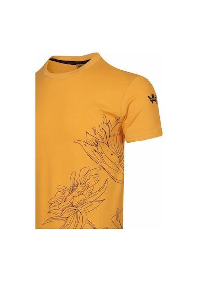The Wıld Walkıng Erkek Sıfır Yaka T-Shirt-Sarı (504684748) Sarı
