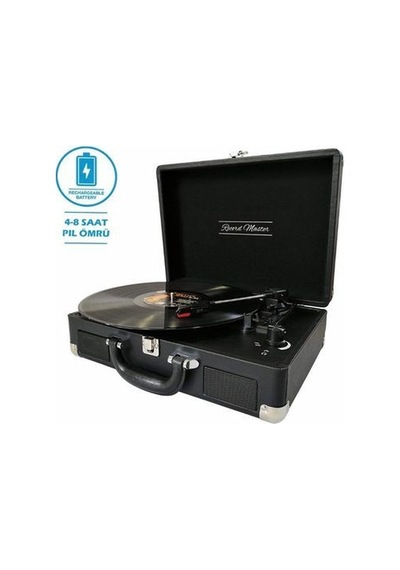 Record Master T310ch Şarj Özellikli Pikap - 33, 4
