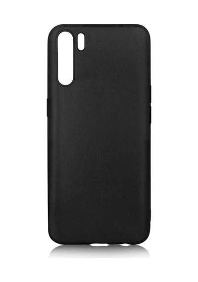 Oppo Reno 3 Kılıf Zore Premier Silikon Kapak Siyah