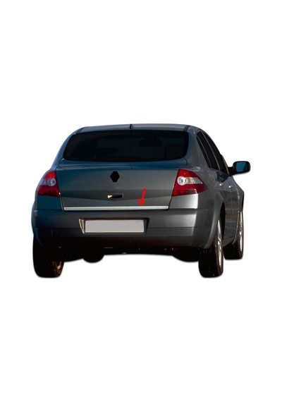 Renault Megane 2 Sd Bagaj Alt Çıtası Krom 2006-2010 N11.2095