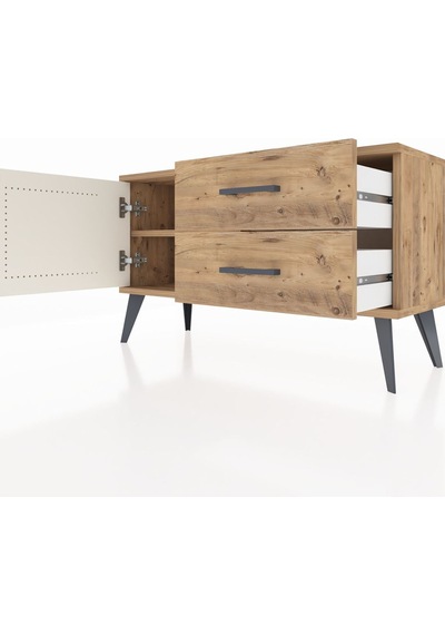 Arges Şifonyer Tek Raflı 2 Çekmeceli Tek Kapaklı 88x30x48 Çam-aytaşı/çam Aytaşı/çam Arges Şifonyer Tek Raflı 2 Çekmeceli Tek Kapaklı 88x30x48 Çam-aytaşı/çam Aytaşı/çam