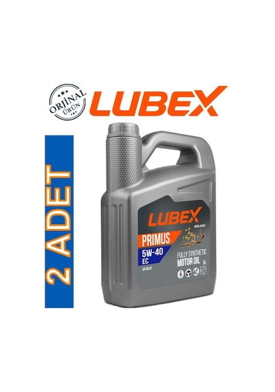 Lubex Primus Ec 5W-40 Tam Sentetik Motor Yağı 2 x 5 L