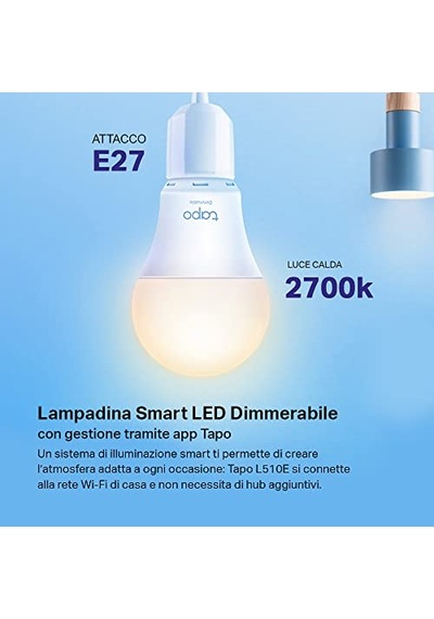 L510e Ayarlanabilir Işık Seviyeli Akıllı Wı-fı Led Ampul 2700k Warm White Diğer
