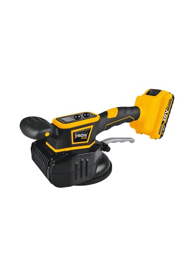 Sgs Akülü Seramik-granit Titreşimli Vantuz 130 Mm 80 Kg 20v 1 2.0 Ah Sgs5416