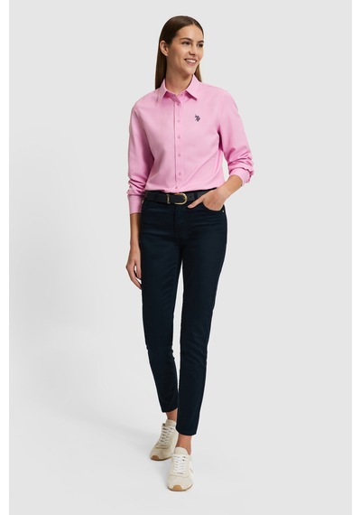 U.s. Polo Assn. Kadın Pembe Gömlek Basic 50324791-vr041