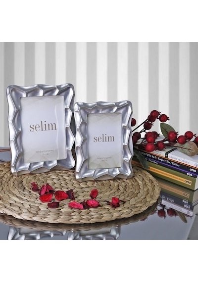 Selim 13 x 18 CM Telles Çerçeve Gümüş