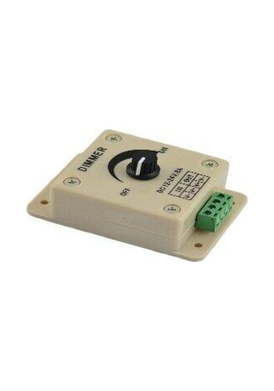 Manuel Led Dimmer 12-24v 8a Ayarlanabilir Parlaklık Kontrol