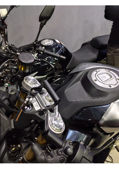 Cfmoto Sr 450 Cep Telefon Tutucusu Mat Siyah