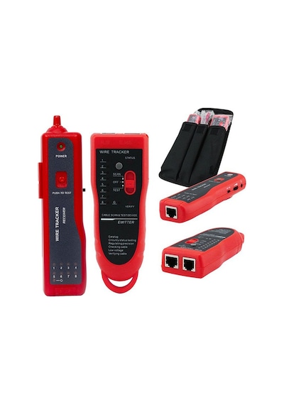 Powermaster Lüks Çantalı Kablo Bulucu ve  Test Cihazı
