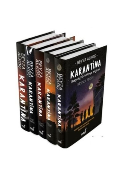 Karantina 5 Kitap Set Ciltli Beyza Alkoç