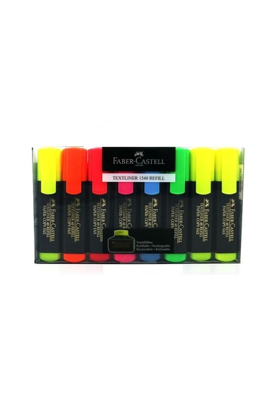 1548 FOSFORLU KALEM TEXTLINER REFILL (6+2) 8'Lİ