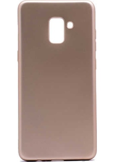 Samsung Galaxy Uyumlu A8 Plus 2018 Kılıf Yumuşak Dokulu Soft İnce Mat Silikon Kapak Premier