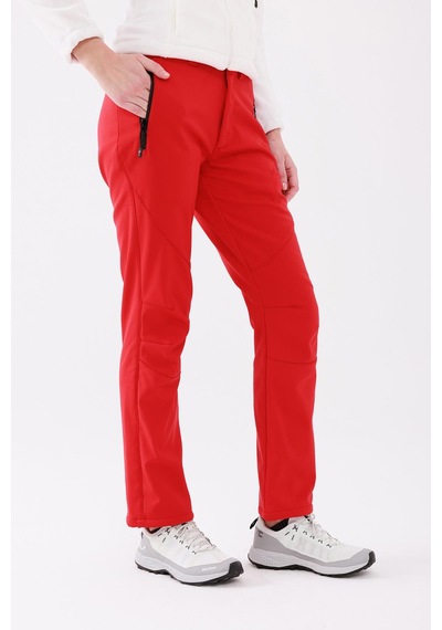 2as Spencer Kadın Softshell Pantolon Kırmızı Kırmızı