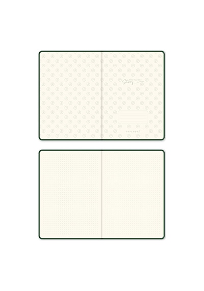 A5 Bullet Journal Noktalı Defter 140 Gr. 80 Yaprak Forest