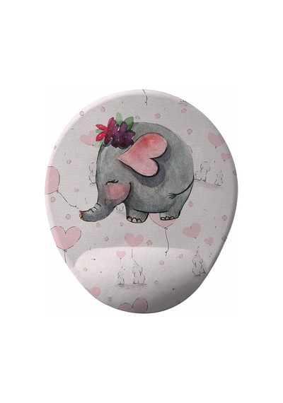 Ped Gameboss Fil Desenli Bilek Destekli Tasarım Mouse Pad Modern Tek Ebat Mousepad