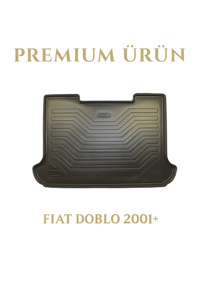 Fiat Doblo 2001+ Uyumlu 3d Bagaj Havuzu Premium