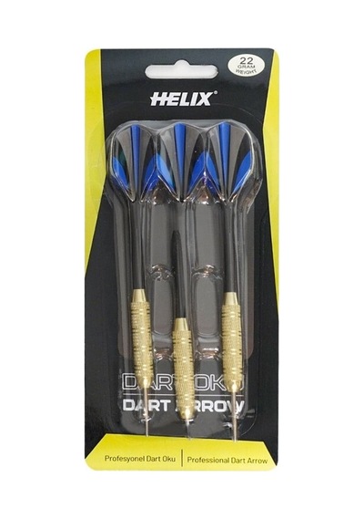 Helix Dart Oku 3'lü Do-22 - Mavi - 22gr Mavi - Siyah - Gri