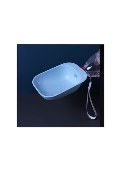Nachang Taşınabilir Pet Su Kasesi - Dayanıklı Plastik, Ergonomik Kolu & Spout Köpekler Ve Kediler