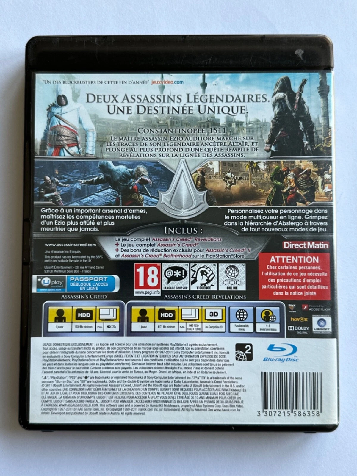 Playstation 3 / Ps3 Games - Assassin's Creed Revelations - Cd Oyun Tehşir