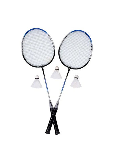 2 Adet Badminton Raketi İle 9 Adet Badminton Topu Çiftler İçin Set