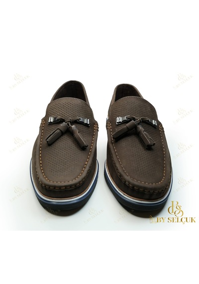 Loafer Nubuk Kahve Kahve Nubuk