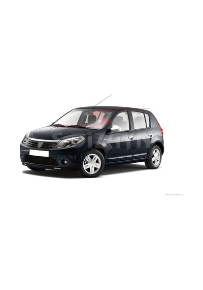 S-Dizayn Dacia Sandero Ayna Kapağı 2 Prç. Abs. Krom 2007-2014