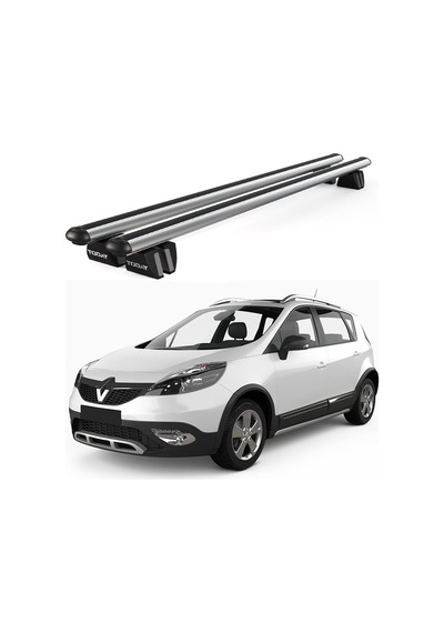 Pençe Renault Grand X Mod 2012-2016 Uyumlu Gri Ara Atkı Port Bagaj Tavan Barı