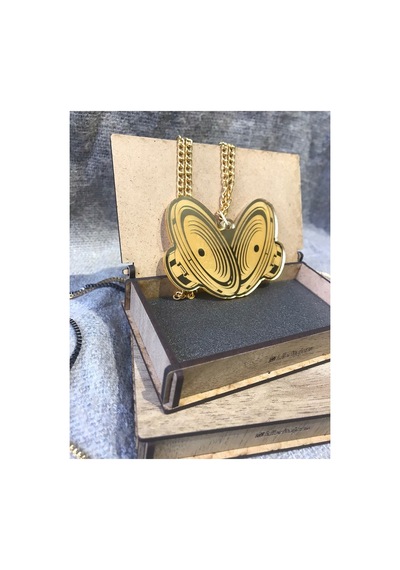 Pleksi Gold Hoparlör Dikiz Ayna Süsü Aksesuar - 330652476