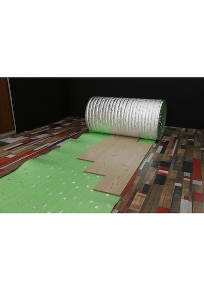 2 mm Parke Altı Metalize Delikli Şilte 10 M²