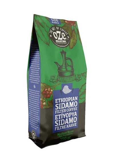 Oze Dünya Kahveleri Seti 5 x 250 G Makine Kağıt Filtre - Metal Filtre