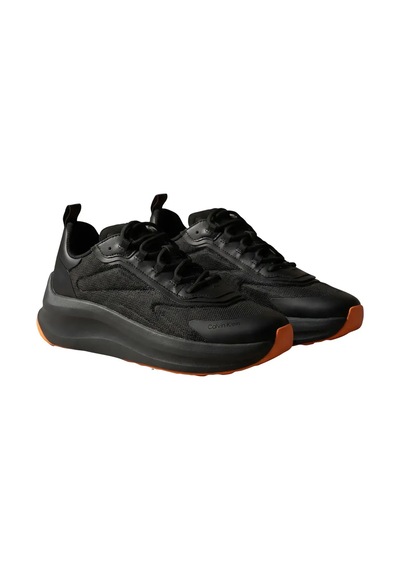 Calvin Klein Chunky Runner Laceup, 06w Siyah Erkek Spor Ayakkabı