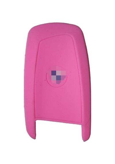 Bmw Uyumlu Silikon Kılıf F30 F20 F10 - 4 Buton Smart Pembe Renk