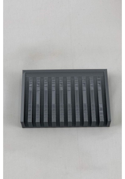 Buççin Online Mağaza Modern Stil Sabunluk Plastik Gri Çok Renkli