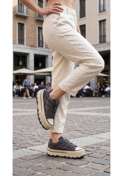 Guja 26k366 Gri Kadın Günlük Sneaker
